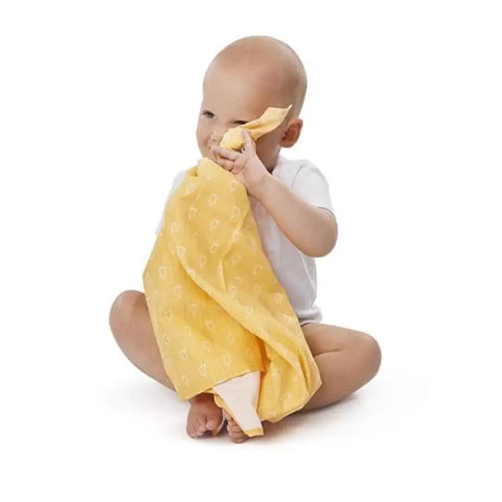 Baby with swaddle