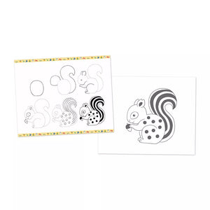 Animal drawing box