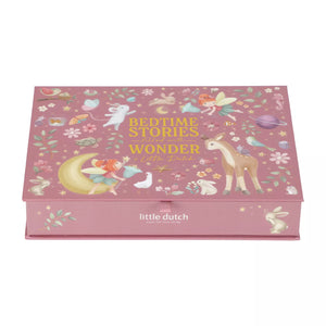 Beautiful pink fairy garden storage box for Little Dutch story projector flashlight set