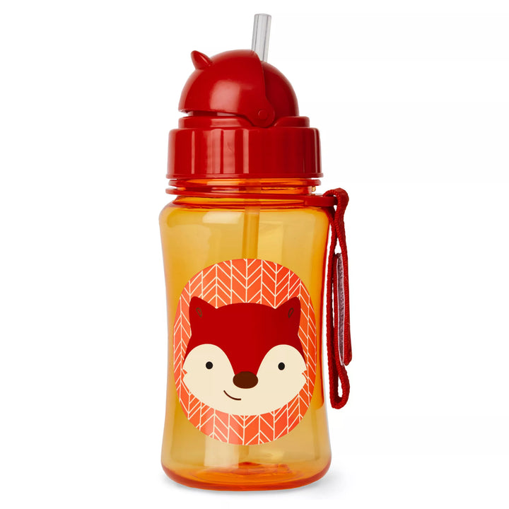 Straw water bottle is a easy transition from sippy cups