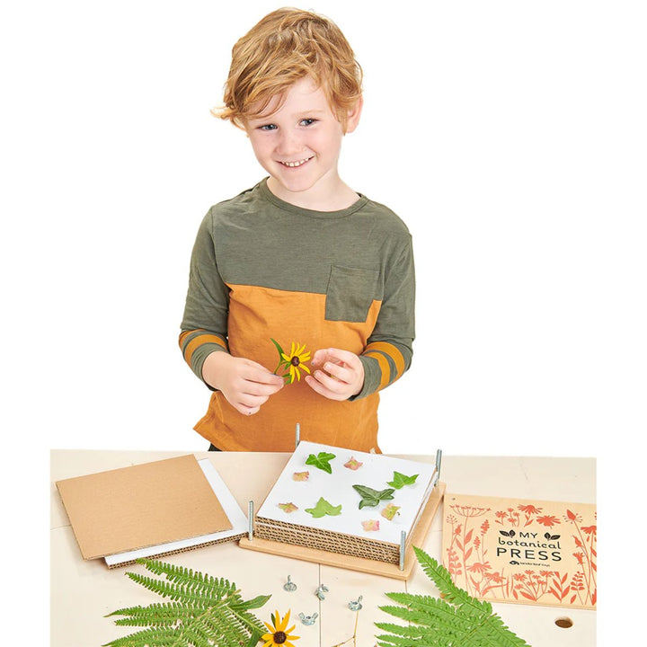 Tender Leaf Toys Botanical Press - Wooden Flower Press