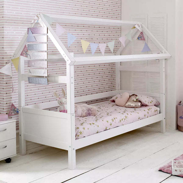 Nordic Play Day Bed - White House Shape