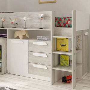 Pull-out desk for convenient workspace