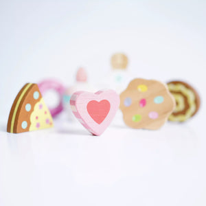 3 tier wooden toy cake stand 3
