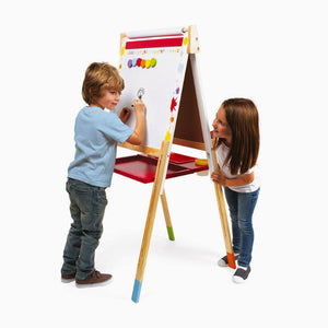 Janod Double Sided Splash Adjustable Easel