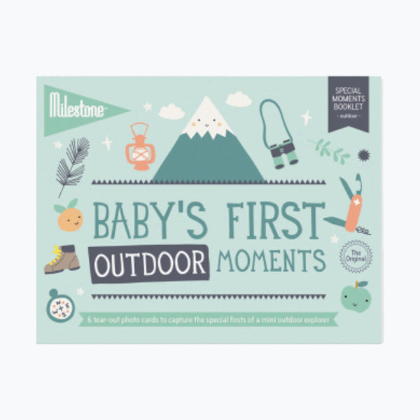 Milestone Cards Baby's First Outdoor Moments
