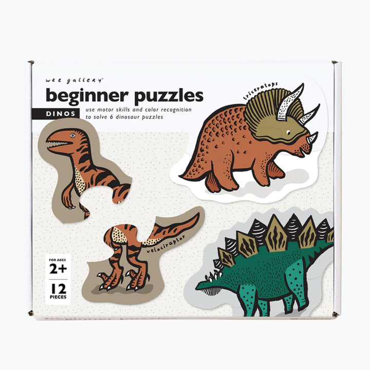 Wee Gallery Beginner Puzzles - Dino