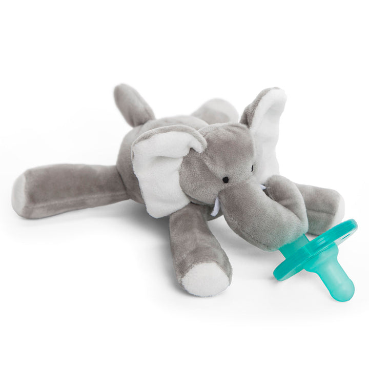 WubbaNub Dummy Comforter With Toy - Elephant Baby Pacifier