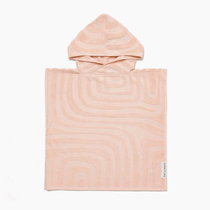 Sunnylife Terry Beach Hooded Towel - Ice Pink