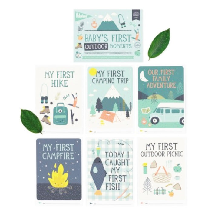 Milestone Cards Baby's First Outdoor Moments