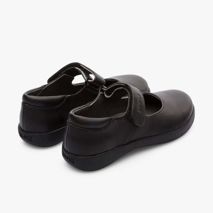 Camper Kids Girl's School Shoes - Black