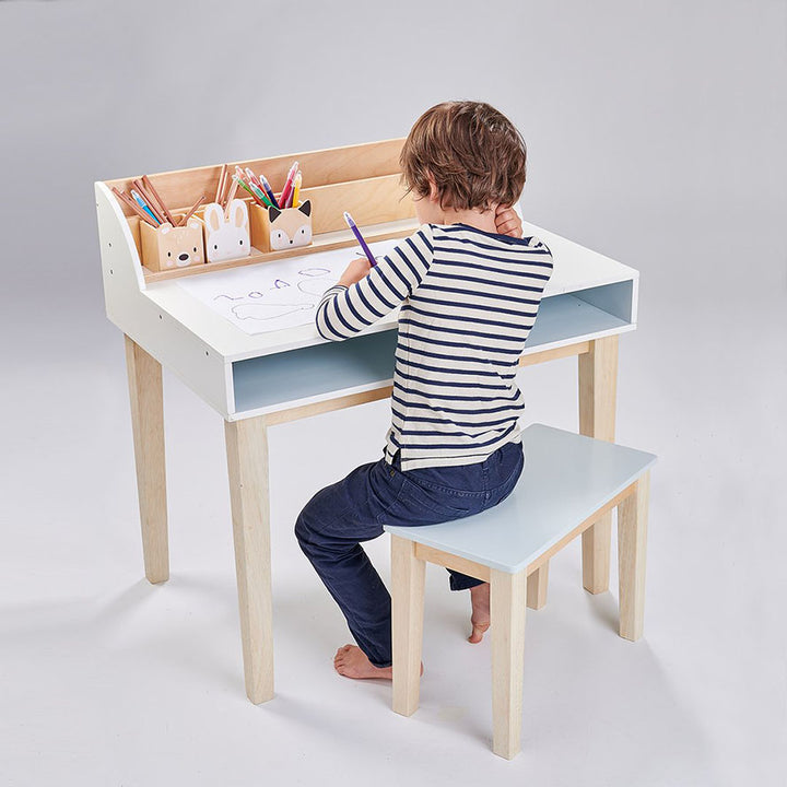Tender Leaf Kids Wooden Table and Chair Set
