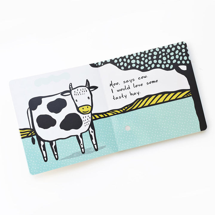 Wee Gallery Sound Book - Moo, Cluck, Baa!