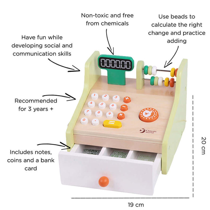 Classic World Role Play Cash Register