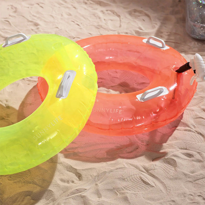 Sunnylife Pool Swim Ring - Citrus Neon Coral