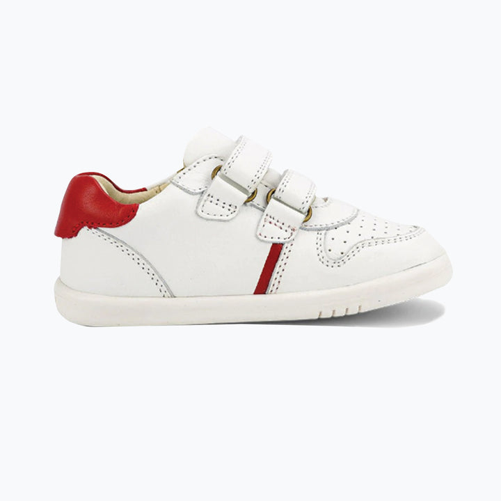Bobux I-Walk Riley Trainer - White and Red