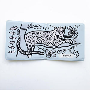Wee Gallery Bath Book Colour Me - Rain Forest