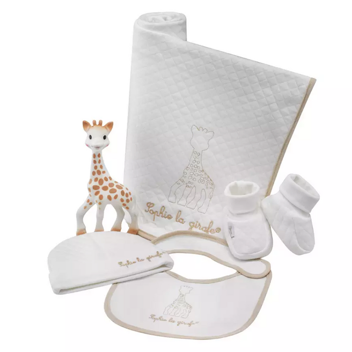 Sophie La Girafe So' Pure Newborn Gift Set - My Birth Outfit