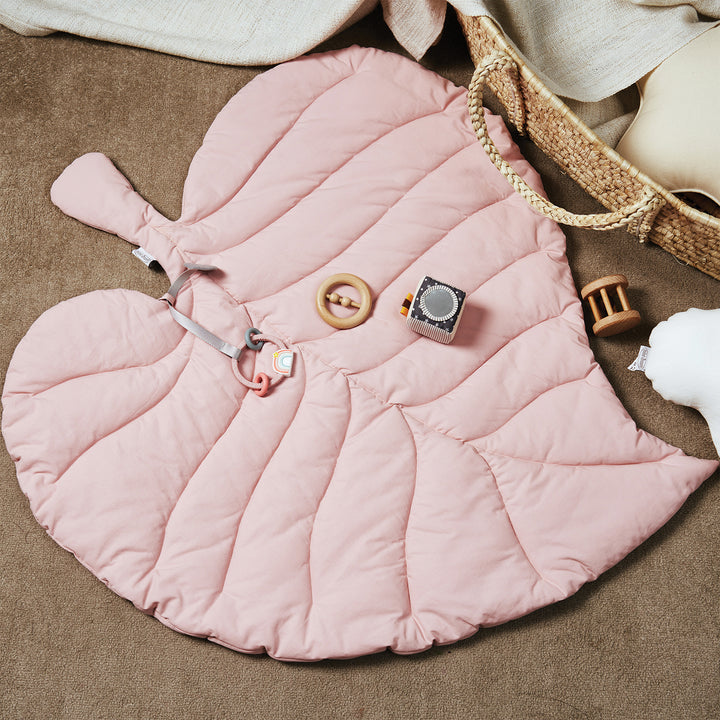 MiniDream Leaf Baby Activity Playmat - Pink