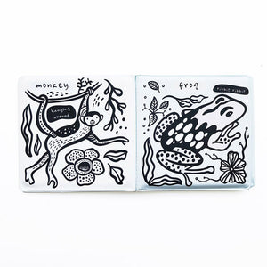 Wee Gallery Bath Book Colour Me - Rain Forest