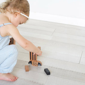 Wee Gallery Animal Tower - 11 Wooden Pieces