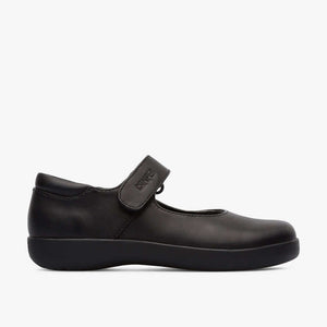 Camper Kids Girl's School Shoes - Black