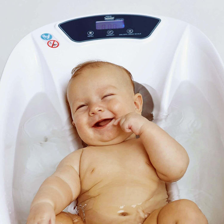 Aqua Scale V3 Baby Bath & Scales - White