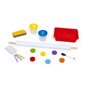 Janod Double Sided Splash Adjustable Easel