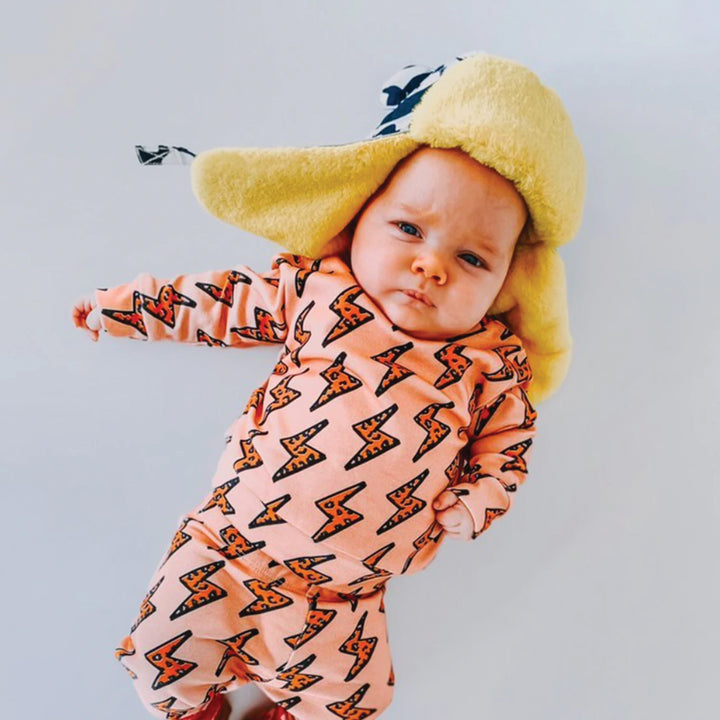 Little Hotdog Watson Arctic Cub Panda Pop Kids Hat - Yellow