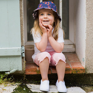 Little Hotdog Watson Kids Adventurer Sun Hat - NavyKin