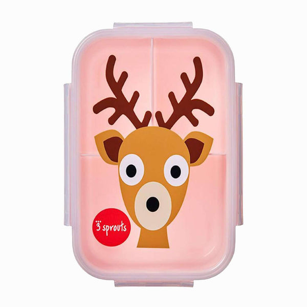 3 Sprouts Kids Bento Lunch Box - Deer