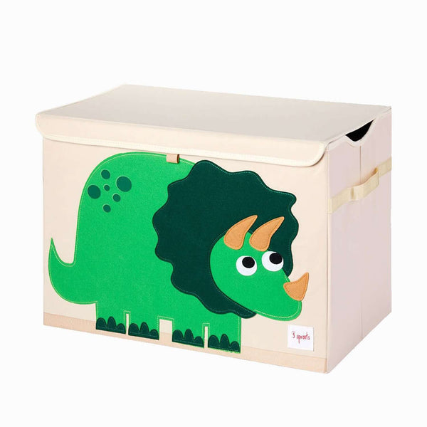 3 Sprouts Toy Storage Chest Box - Dino Green