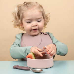 Done by Deer Peekaboo First Meal Set Deer Friends - Powder