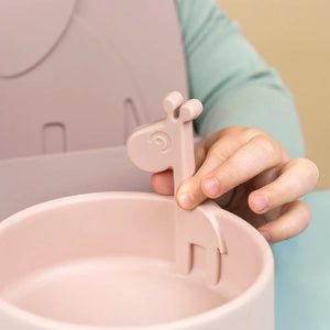 Done by Deer Peekaboo First Meal Set Deer Friends - Powder