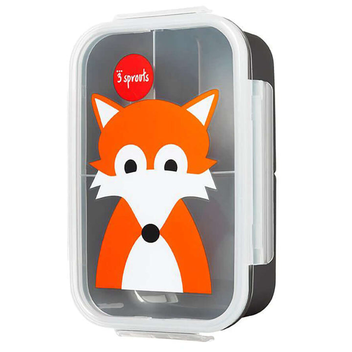 3 Sprouts Kids Bento Lunch Box - Fox