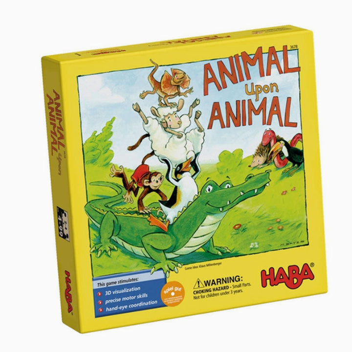 HABA Animal Upon Animal Stacking Game - 29 Pieces