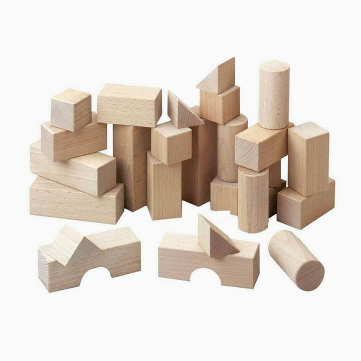 HABA Basic Wooden Blocks Starter Set 26 Pcs