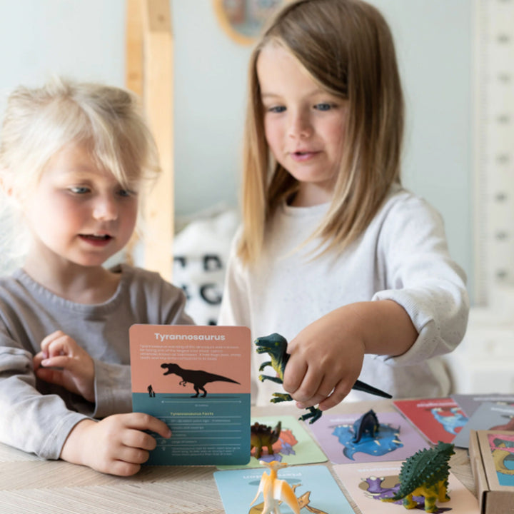 Happy Little Doers Learn Dinosaurs Flashcards