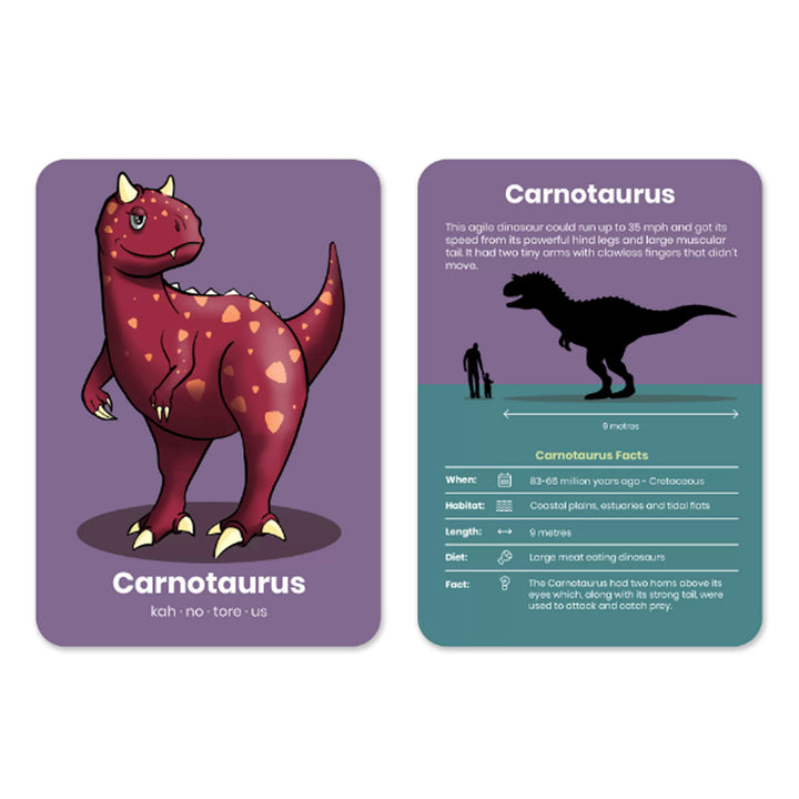 Happy Little Doers Learn Dinosaurs Flashcards