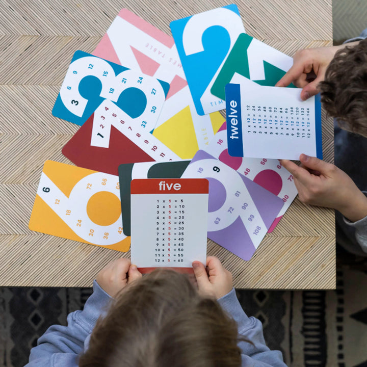 Happy Little Doers Learn Times Tables Flashcards