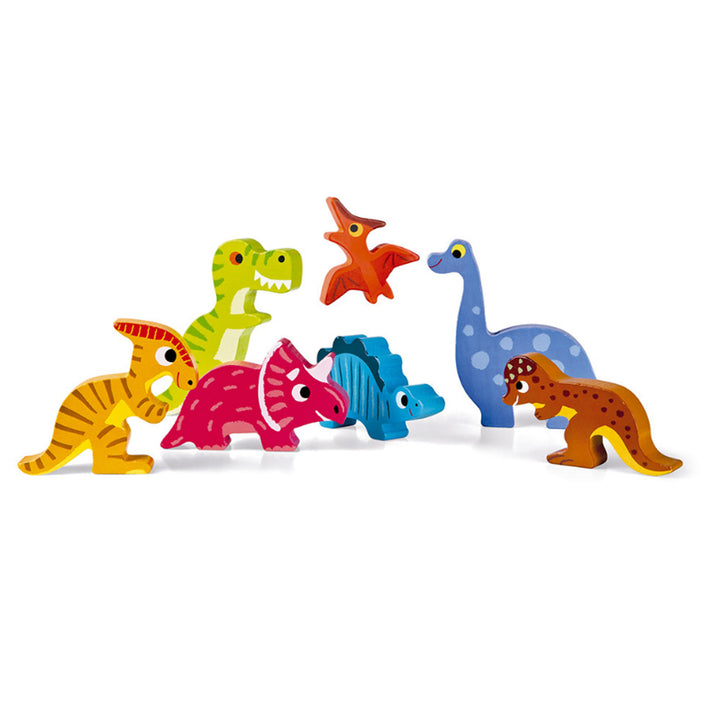 Janod Chunky Puzzle Dinosaurs 7 pieces