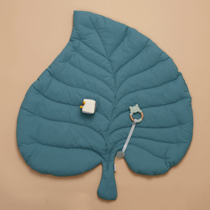 MiniDream Leaf Baby Activity Playmat - Blue
