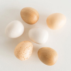 Le Toy Van Honeybee Market - Farm Eggs Half Dozen Crate