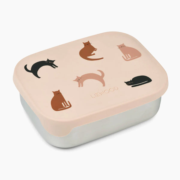 Liewood Arthur Lunch Box - Miauw / Apple Blossom Mix