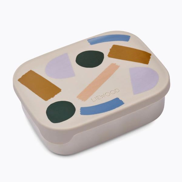 Liewood Arthur Lunch Box - Paint Stroke/ Sandy