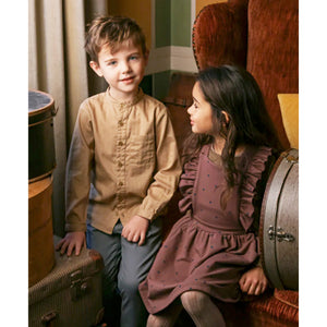 MarMar Copenhagen Doras Dress - Mahogany Dot