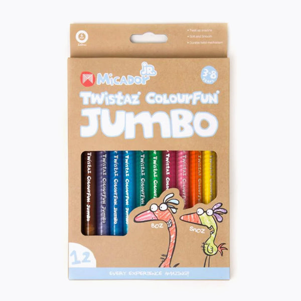Micador - jR Twistaz Jumbo Crayons