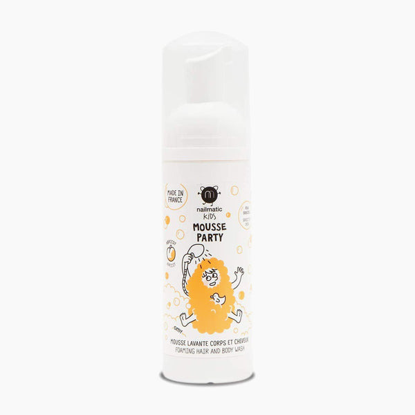 Nailmatic Kids Mousse Hair and Body Wash - Apricot