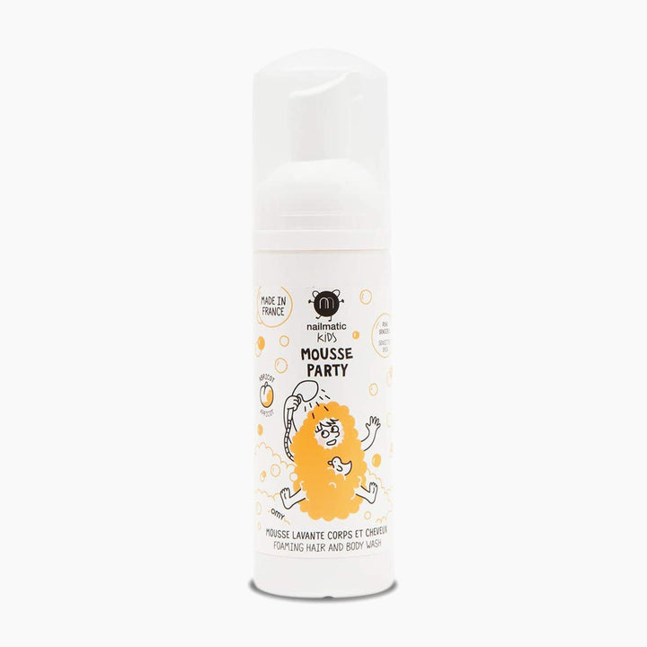Nailmatic Kids Mousse Hair and Body Wash - Apricot