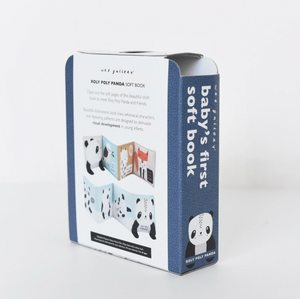 Wee Gallery Baby's First Soft Book - Rolly Polly Panda